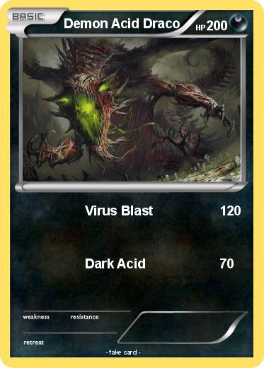 Pokemon Demon Acid Draco