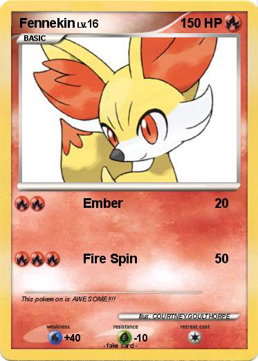 Pokemon Fennekin
