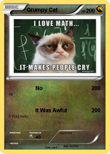 Pokemon Grumpy Cat