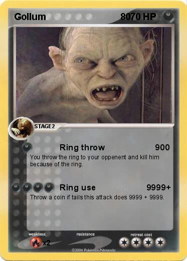 Pokemon Gollum                             80