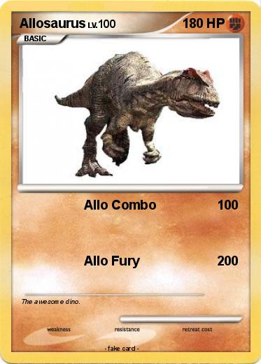 Pokemon Allosaurus