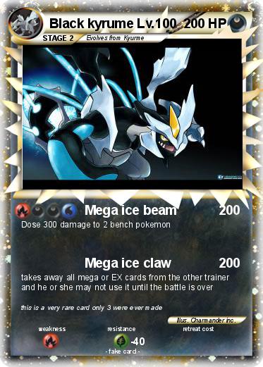 Pokemon Black kyrume Lv.100