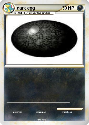 Pokemon dark egg