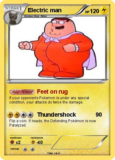 Pokemon Electric man