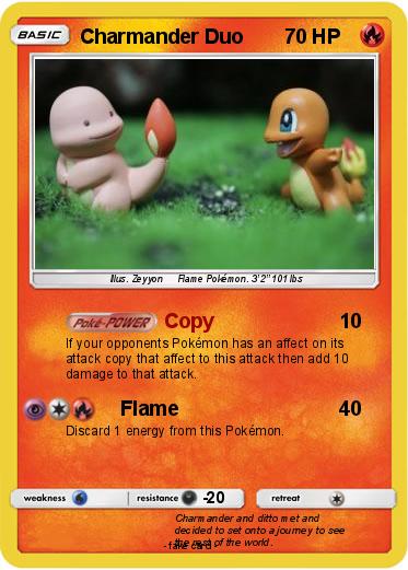 Pokemon Charmander Duo