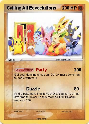 Pokemon Calling All Eeveelutions