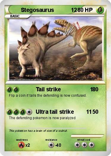 Pokemon Stegosaurus           12