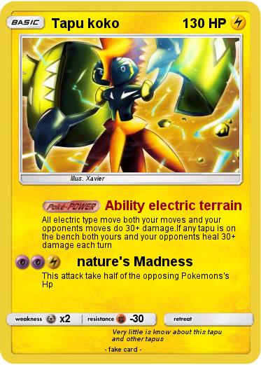 Pokemon Tapu koko