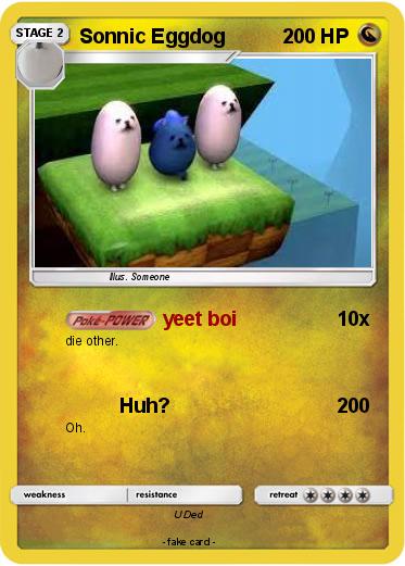 Pokemon Sonnic Eggdog