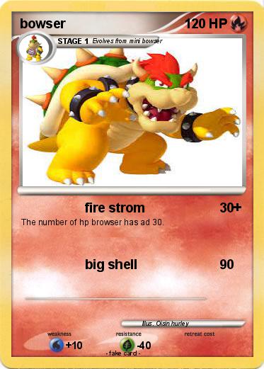 Pokemon bowser