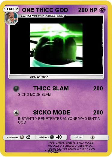 Pokemon ONE THICC GOD