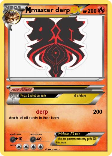Pokemon master derp