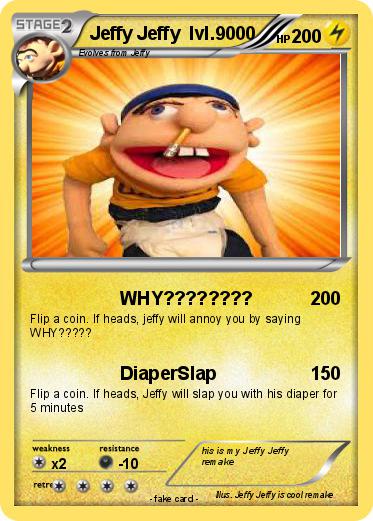Pokemon Jeffy Jeffy  lvl.9000