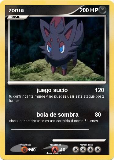 Pokemon zorua