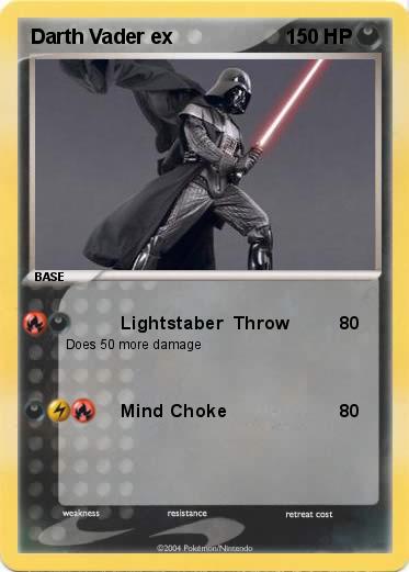 Pokemon Darth Vader ex