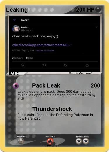Pokemon Leaking