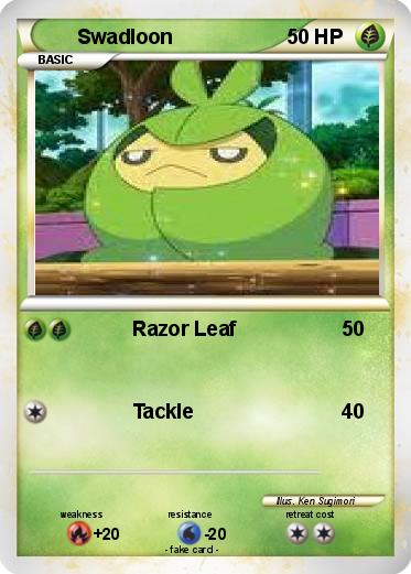 Pokemon Swadloon