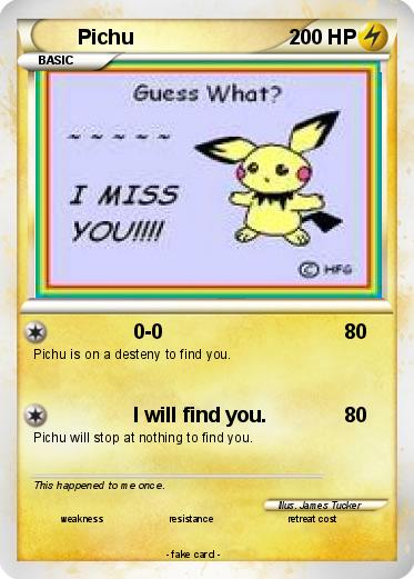 Pokemon Pichu