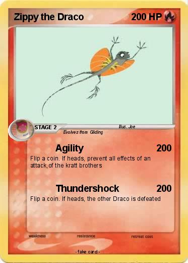 Pokemon Zippy the Draco