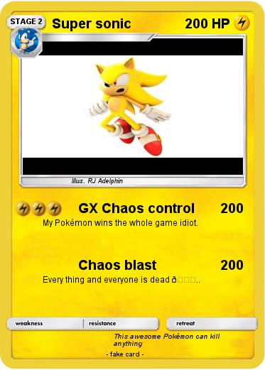 Pokemon Super sonic