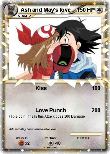 Pokemon Ash and May's love