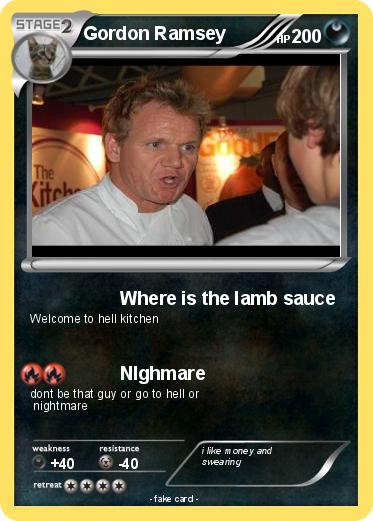 Pokemon Gordon Ramsey