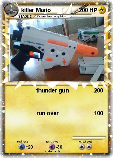 Pokemon killer Mario