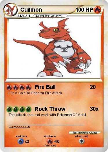 Pokemon Guilmon
