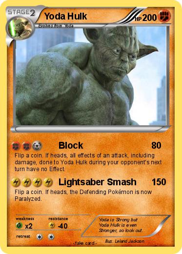 Pokemon Yoda Hulk