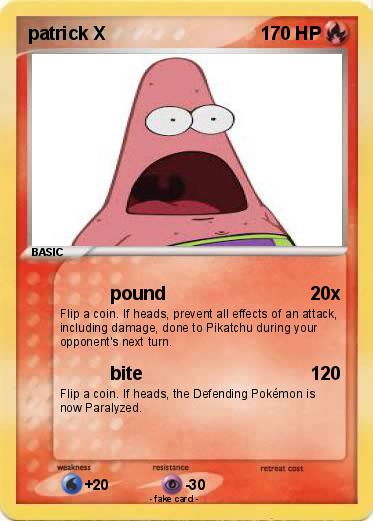 Pokemon patrick X