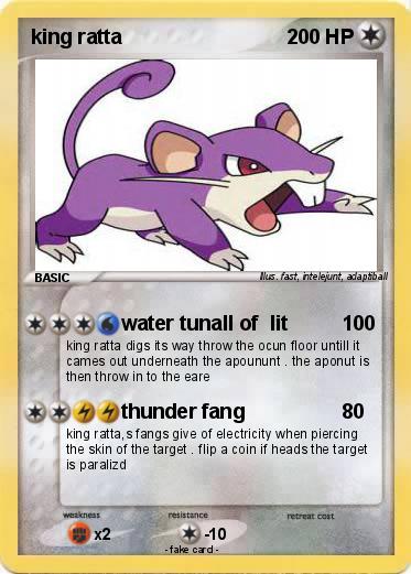 Pokemon king ratta