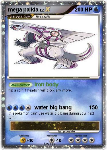 Pokemon mega palkia