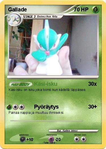 Pokemon Gallade