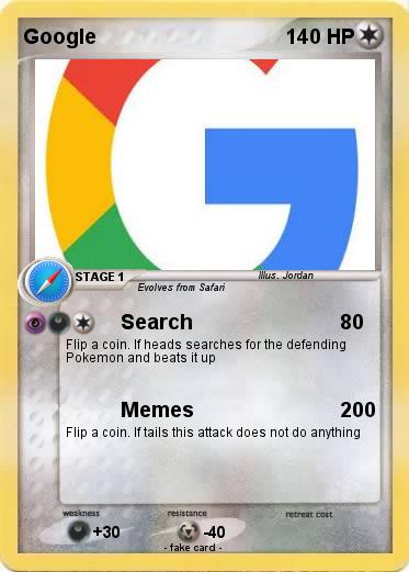 Pokemon Google