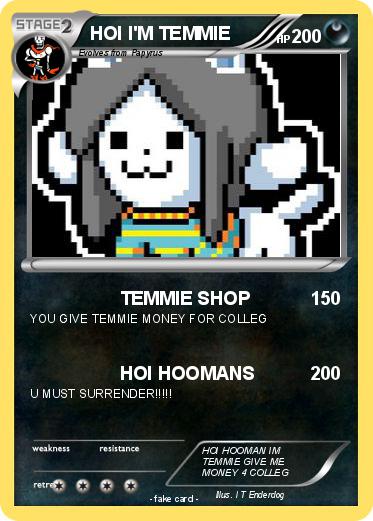 Pokemon HOI I'M TEMMIE