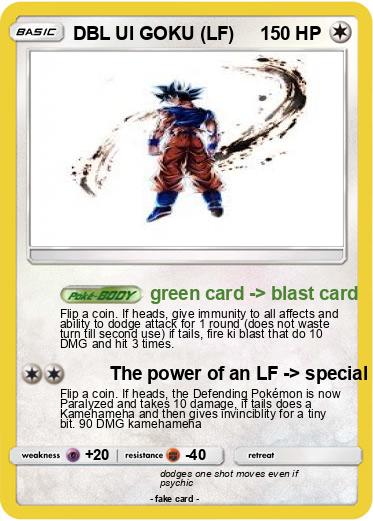 Pokemon DBL UI GOKU (LF)
