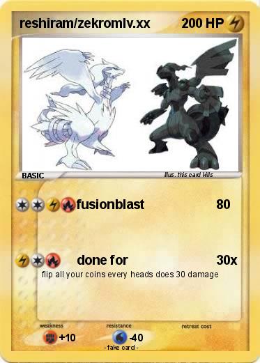 Pokemon reshiram/zekromlv.xx