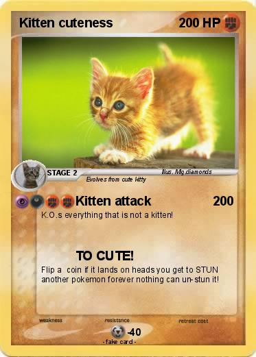 Pokemon Kitten cuteness