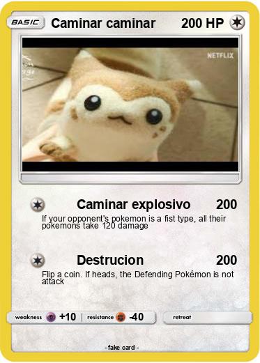 Pokemon Caminar caminar