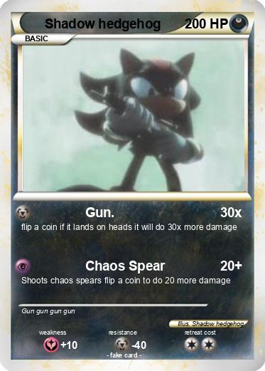 Pokemon Shadow hedgehog
