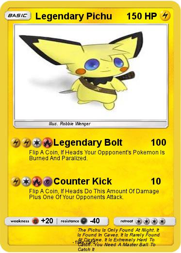 Pokemon Legendary Pichu