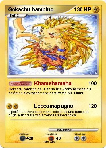 Pokemon Gokachu bambino
