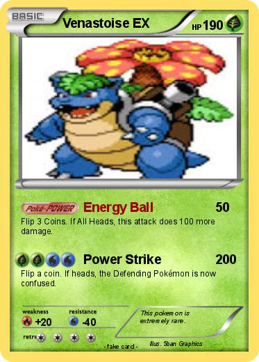 Pokemon Venastoise EX