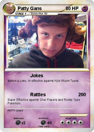 Pokemon Patty Gans