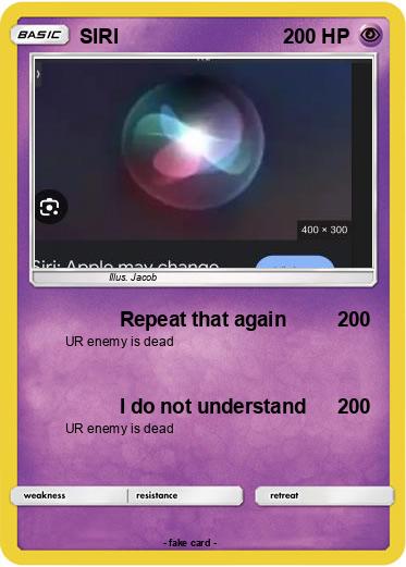 Pokemon SIRI