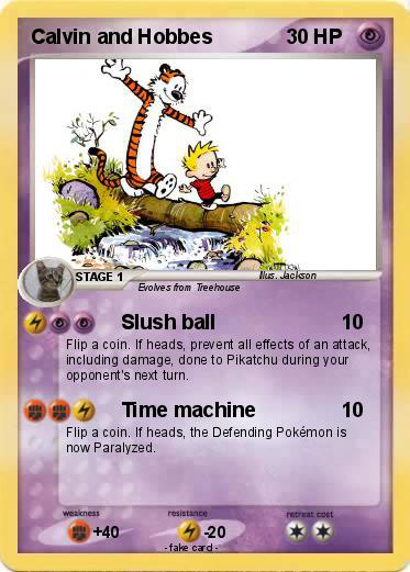 Pokemon Calvin and Hobbes