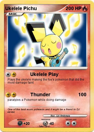 Pokemon Ukelele Pichu