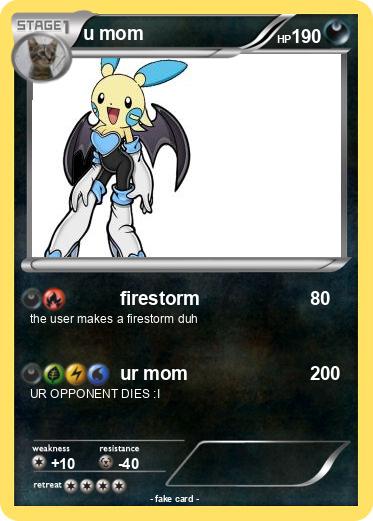 Pokemon u mom