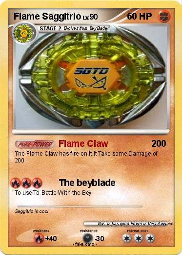 Pokemon Flame Saggitrio