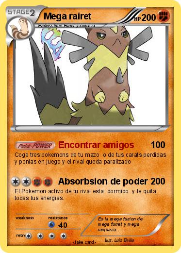 Pokemon Mega rairet